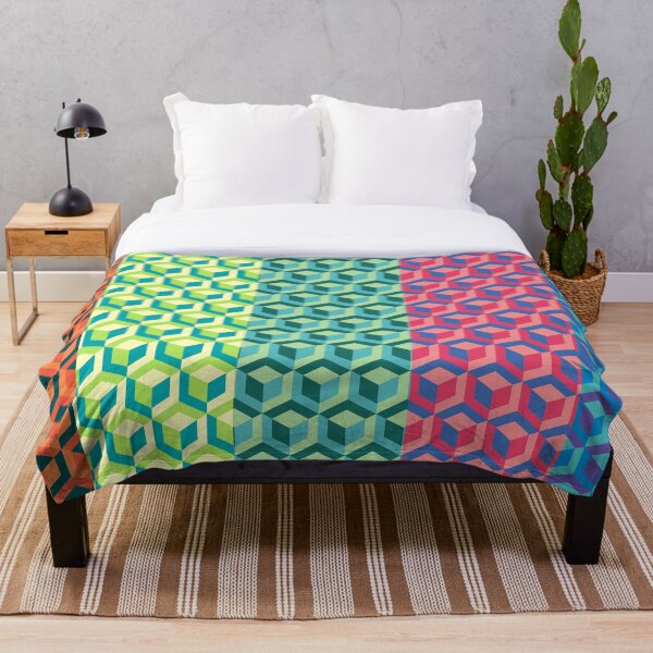 Item preview, Geometric Cubic Pattern designed and sold by StripedFly.