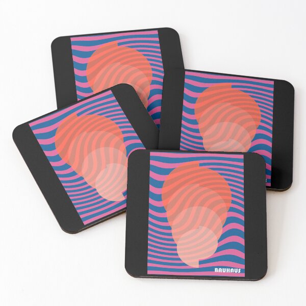 Item preview, Bauhaus - Retro / Art Deco architecture discipline from Berlin, Germany - Available in posters, etc - Pink Orange Psychedelic designed and sold by crazycollective.