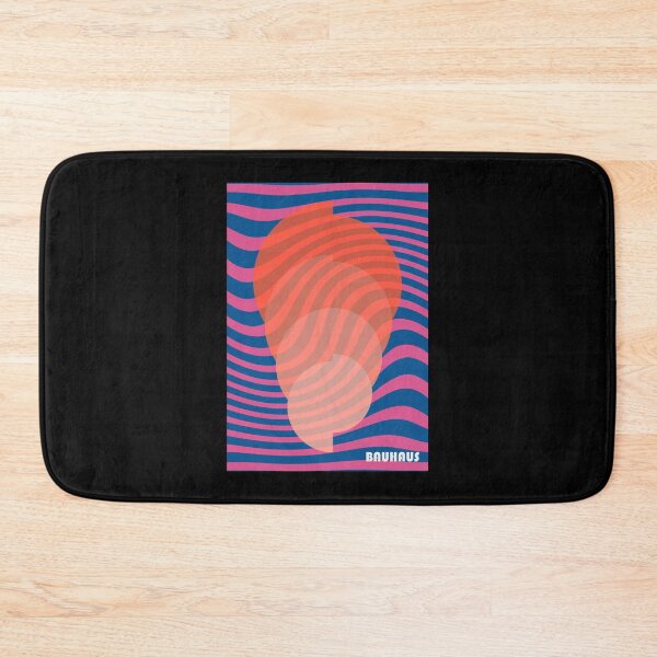 Item preview, Bauhaus - Retro / Art Deco architecture discipline from Berlin, Germany - Available in posters, etc - Pink Orange Psychedelic designed and sold by crazycollective.
