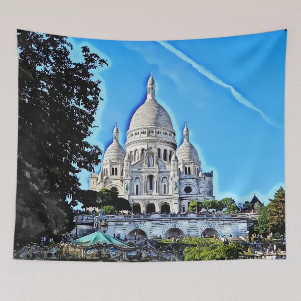Item preview, Addicted to Paris La Basilique Sacre Cœur designed and sold by Letters-Art.