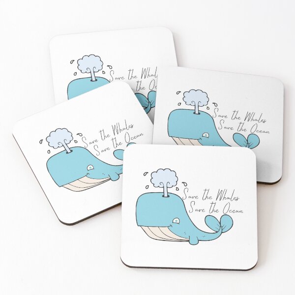 Item preview, Save the Whales Save the Ocean designed and sold by Unicorny-Design.