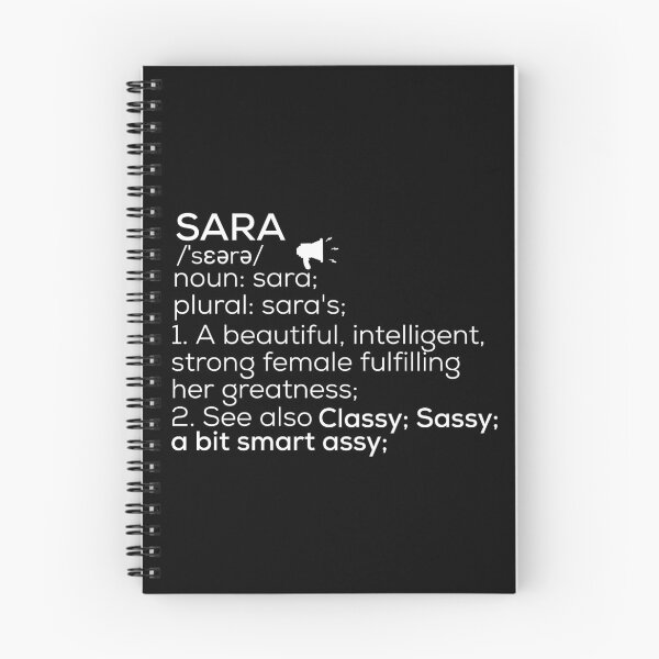 Item preview, Sara Name Definition designed and sold by Teelogic.