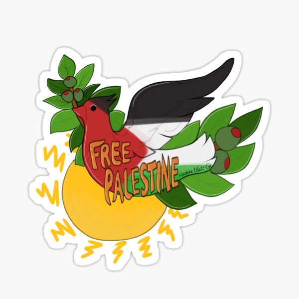 #FreePalestine Sticker