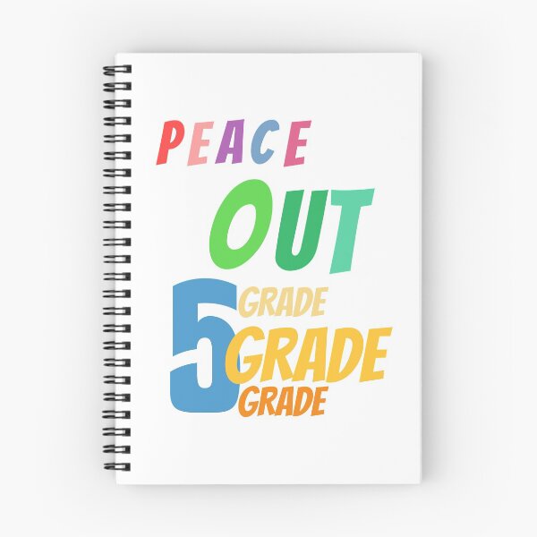 Item preview, Peace Out Fifth Grade designed and sold by Chawa Shop.