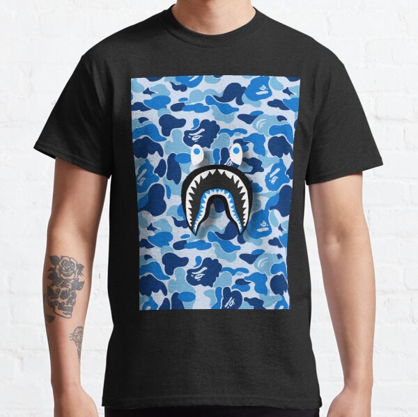 Bape Shark Camo T Shirts Redbubble