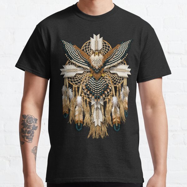 EAGLE BIRD FOREST INDIAN SOUTHWEST LONG SLEEVE SUBLIMATION T-SHIRT SHIRT