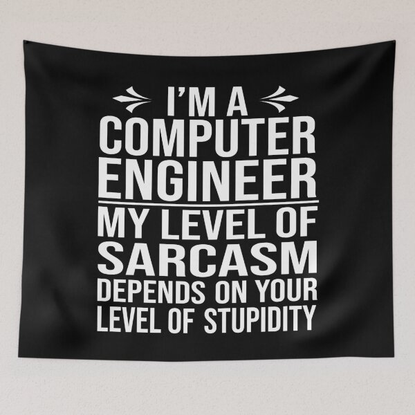 Item preview, computer engineer saying funny computer engineering gift designed and sold by alaechamlal.