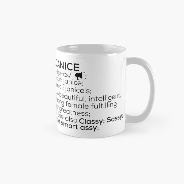 Item preview, Janice Name Definition designed and sold by Teelogic.