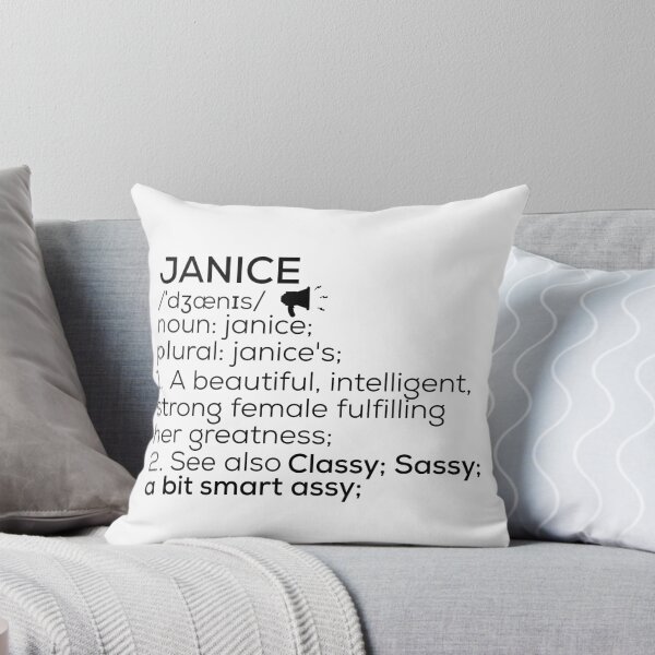Item preview, Janice Name Definition designed and sold by Teelogic.
