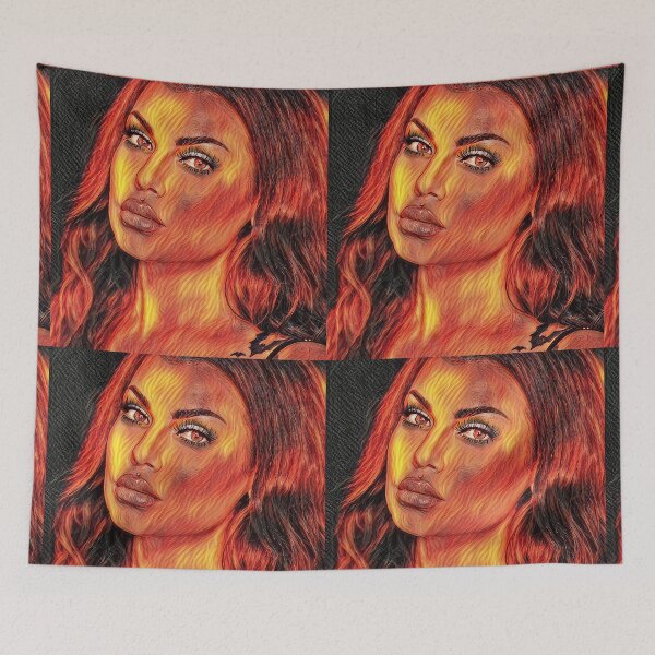 Item preview, Bailey Sarian Fire Art designed and sold by Omniodise.