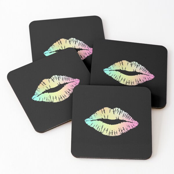 Item preview, Unicorn Pattern Kiss Lips designed and sold by NECHSTORE.