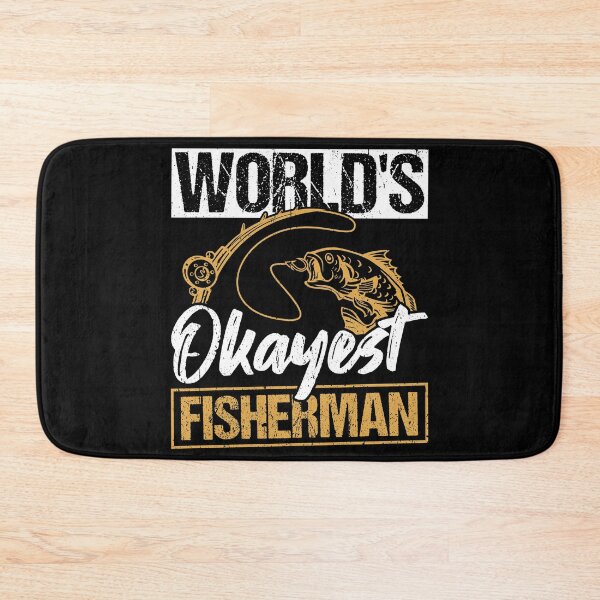Item preview, Worlds okayest fisherman designed and sold by Svetiik.