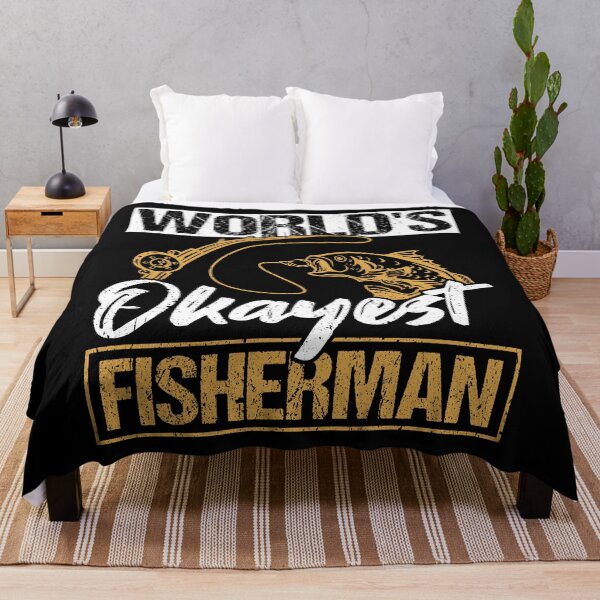 Item preview, Worlds okayest fisherman designed and sold by Svetiik.