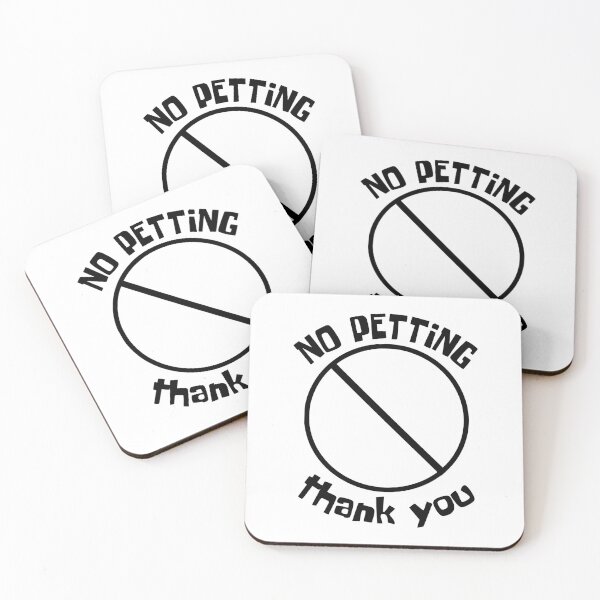 Item preview, No Petting Thank You designed and sold by OMdesigns93.