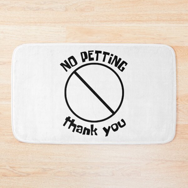 Item preview, No Petting Thank You designed and sold by OMdesigns93.