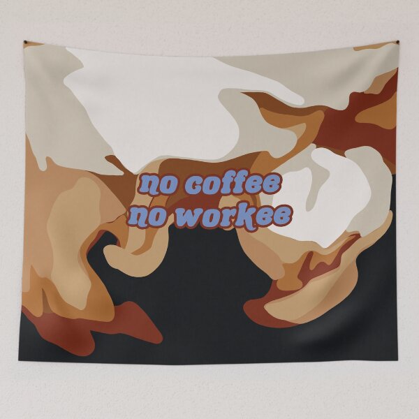 Item preview, No coffee No workee coffee lover  designed and sold by commondreamer.