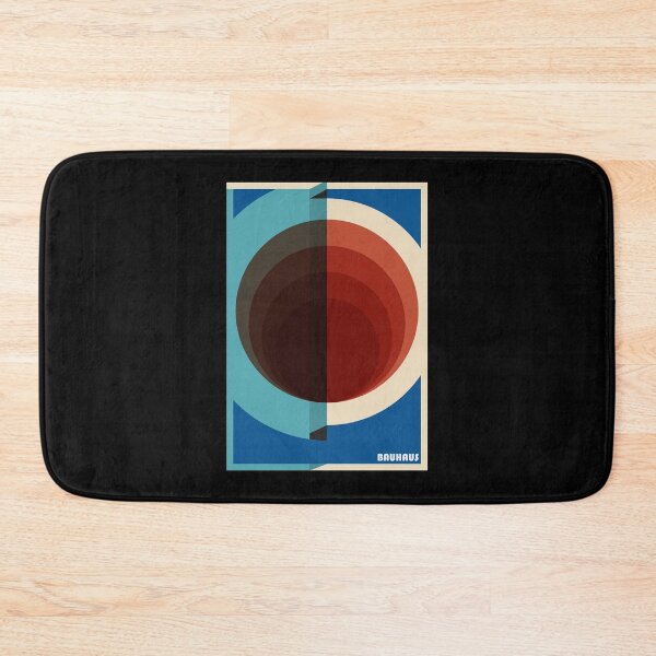 Item preview, Bauhaus - Retro / Art Deco architecture discipline from Berlin, Germany - Available in posters, etc - Rust Circles Blended designed and sold by crazycollective.