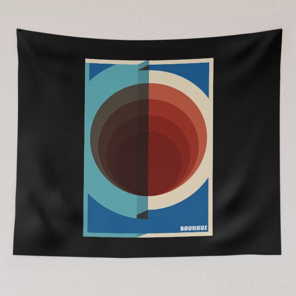 Item preview, Bauhaus - Retro / Art Deco architecture discipline from Berlin, Germany - Available in posters, etc - Rust Circles Blended designed and sold by crazycollective.