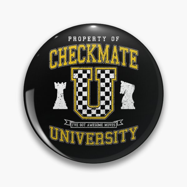 Item preview, Checkmate University Vintage College Varsity Chess Player designed and sold by GrandeDuc.