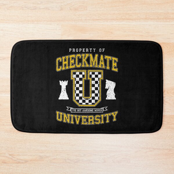 Item preview, Checkmate University Vintage College Varsity Chess Player designed and sold by GrandeDuc.