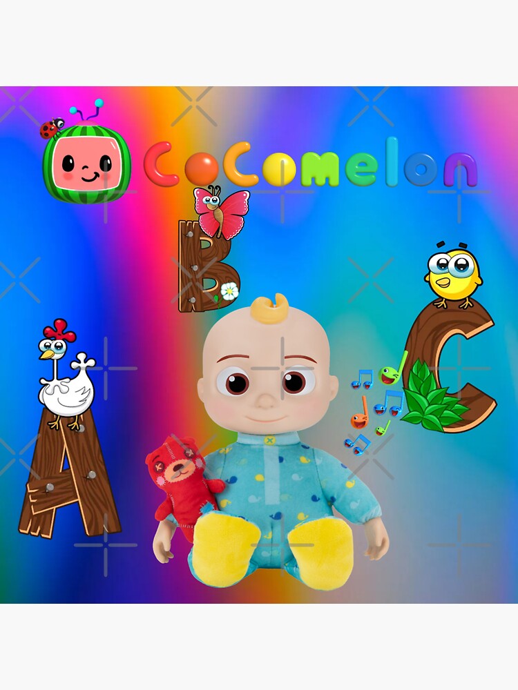 "Cocomelon ABC Animals" Sticker for Sale by TrendySpace | Redbubble