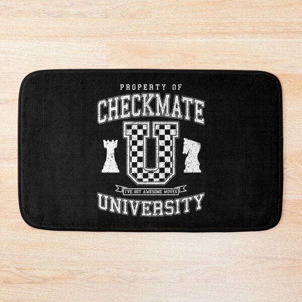 Item preview, Checkmate University Vintage College Varsity Chess Player designed and sold by GrandeDuc.