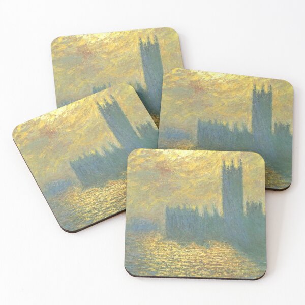 Item preview, Claude Monet's Parlament in London's Stormy Day designed and sold by mosfunky.