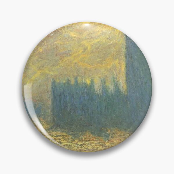 Item preview, Claude Monet's Parlament in London's Stormy Day designed and sold by mosfunky.