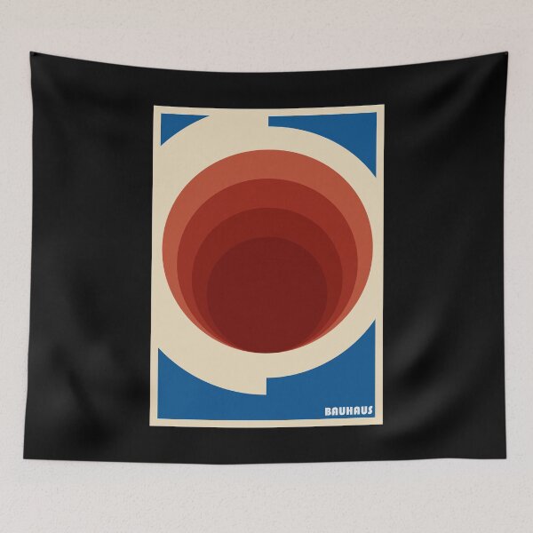 Item preview, Bauhaus - Retro / Art Deco architecture discipline from Berlin, Germany - Available in posters, etc - Rust Circles Minimal designed and sold by crazycollective.