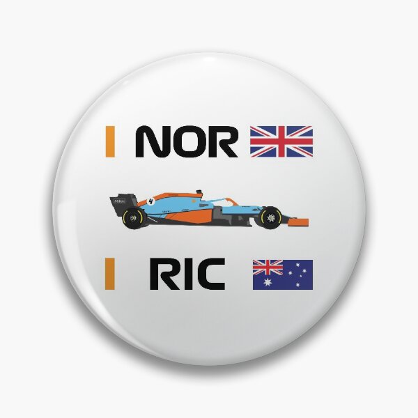 Item preview, F1 Team 2021 car MCL35M Special Livery Monaco GP Lando Norris Daniel Ricciardo designed and sold by FormulaGTee1.