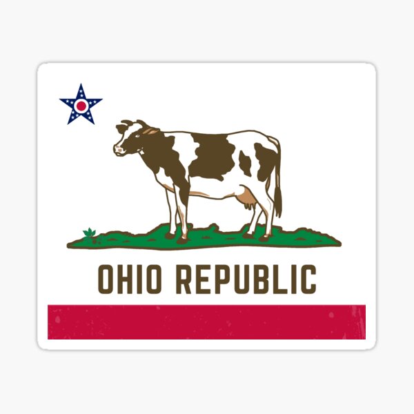 Item preview, Ohio Republic Flag designed and sold by StephenWojtila.