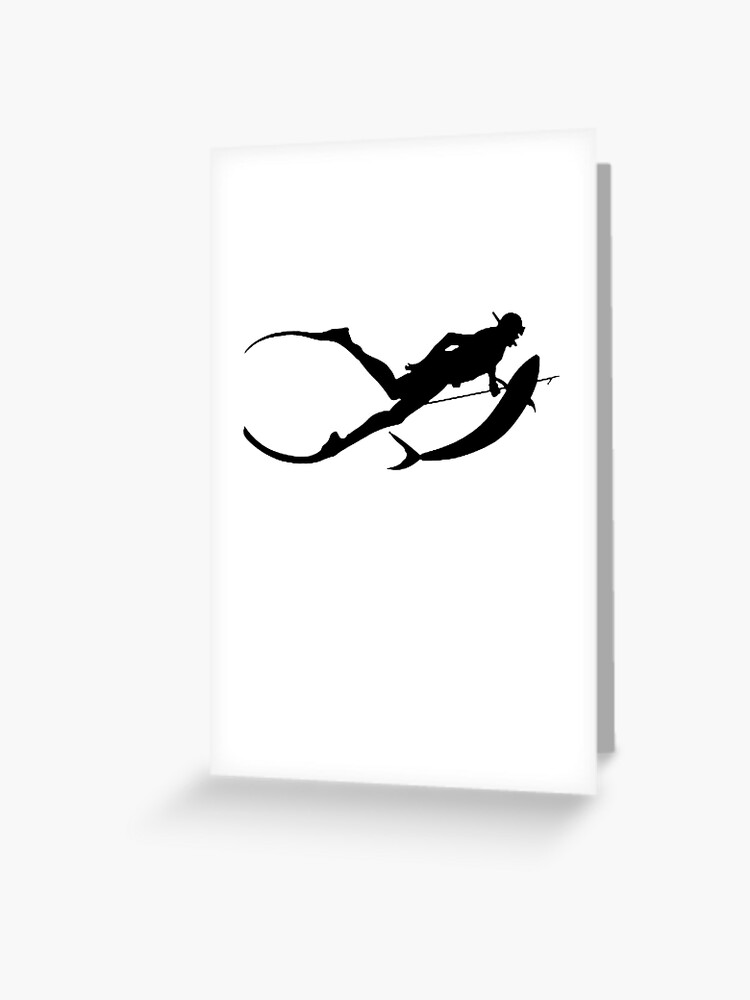 Spearfishing | Greeting Card