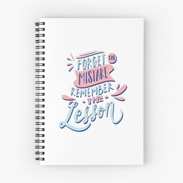 Item preview, Forget The Mistake , Remember the Lesson designed and sold by kalud-zoldyck.