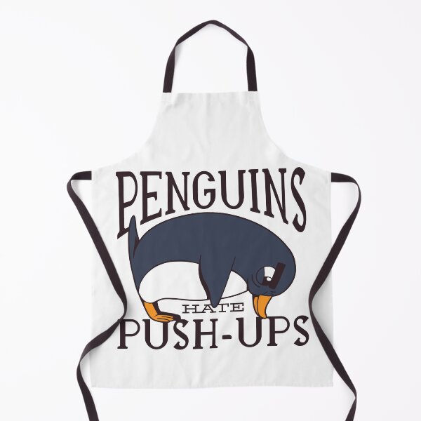 Item preview, Penguins Hate Push-Ups designed and sold by Hoiho Adventure Shirts.