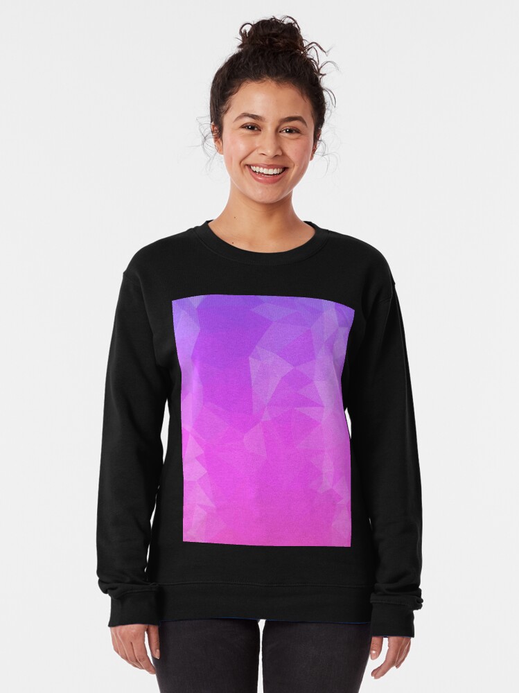 pink ombre sweatshirt