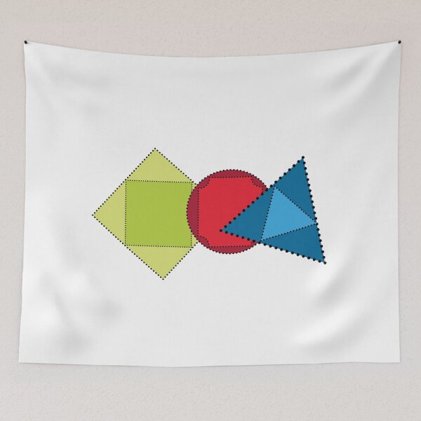 Item preview, White Geometry forms designed and sold by Design your dreams.