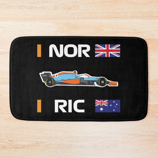 Item preview, F1 Team 2021 car MCL35M Special Livery Monaco GP Daniel Ricciardo Lando Norris  designed and sold by FormulaGTee1.