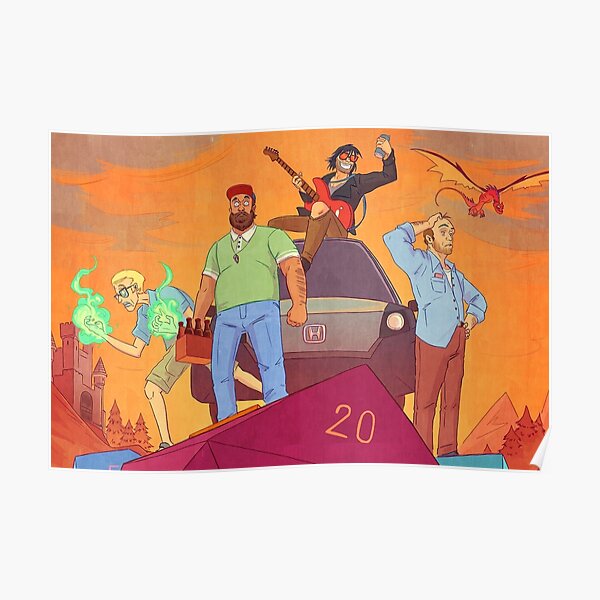 Dungeons and Daddies Poster