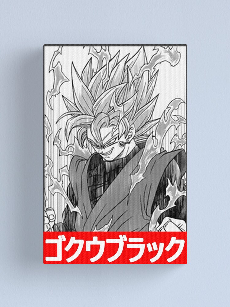 Rose Goku Black Manga Art  Magnet for Sale by Tammy1971