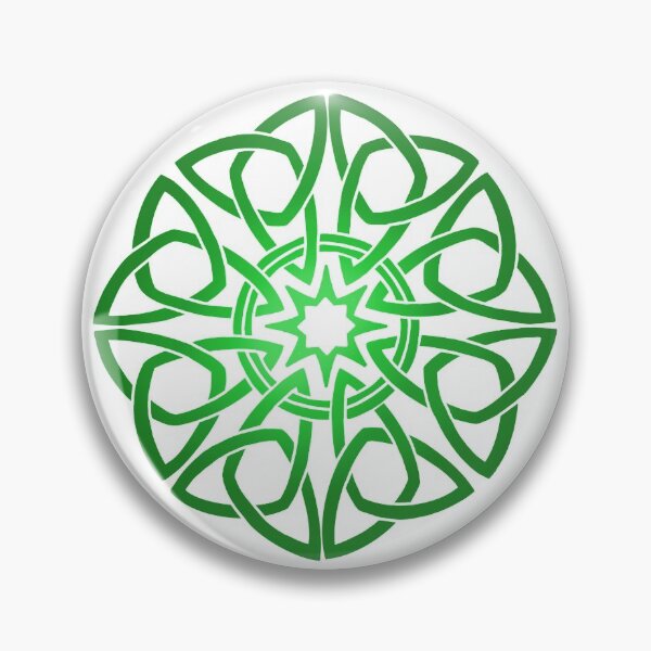 Item preview, Green Celtic Knot designed and sold by girlybunches.