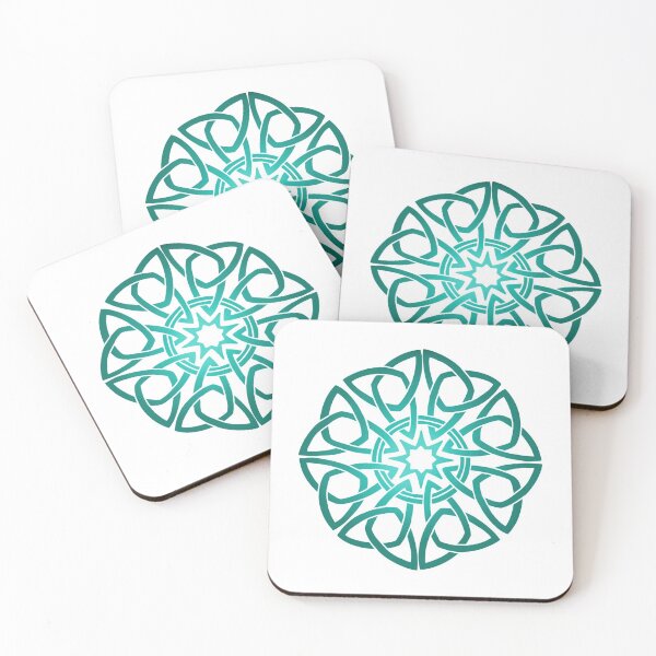 Item preview, Turquoise Celtic Knot designed and sold by girlybunches.