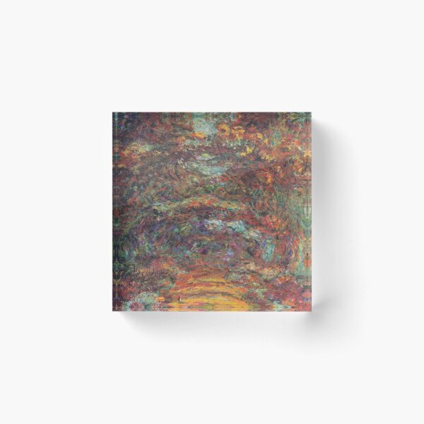 Aperçu de l'œuvre La promenade des roses de Claude Monet, Giverny, 1920-22 créée et vendue par mosfunky.