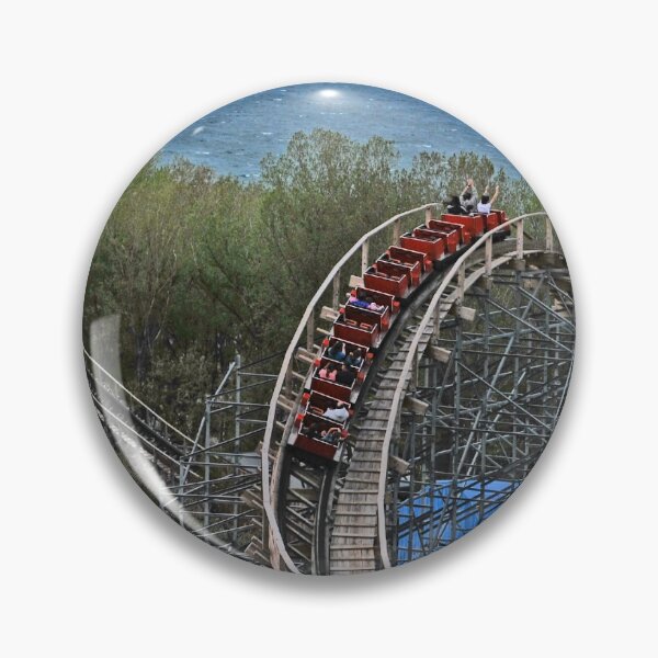 Aperçu de l'œuvre Roller Coaster en bois créée et vendue par Heather   Kosinski.