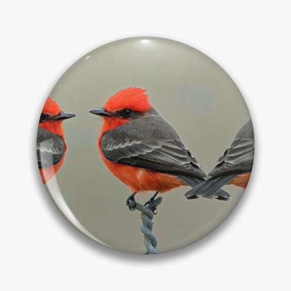 Item preview, Vermilion Flycatcher designed and sold by SuddenJim.