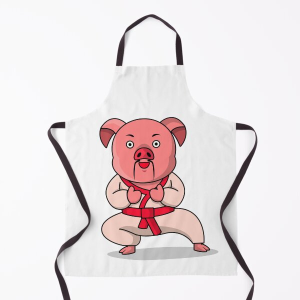 Item preview, kung fu piglet designed and sold by Heytoucan.