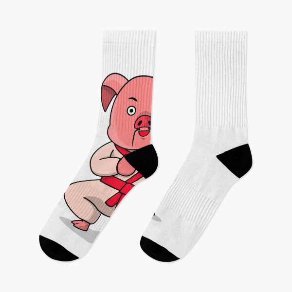 Item preview, kung fu piglet designed and sold by Heytoucan.