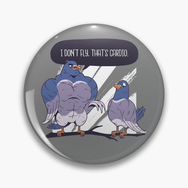 Artikelvorschau, Ich fliege nicht Das ist Cardio Pigeon entworfen und verkauft von Hoiho Adventure Shirts.