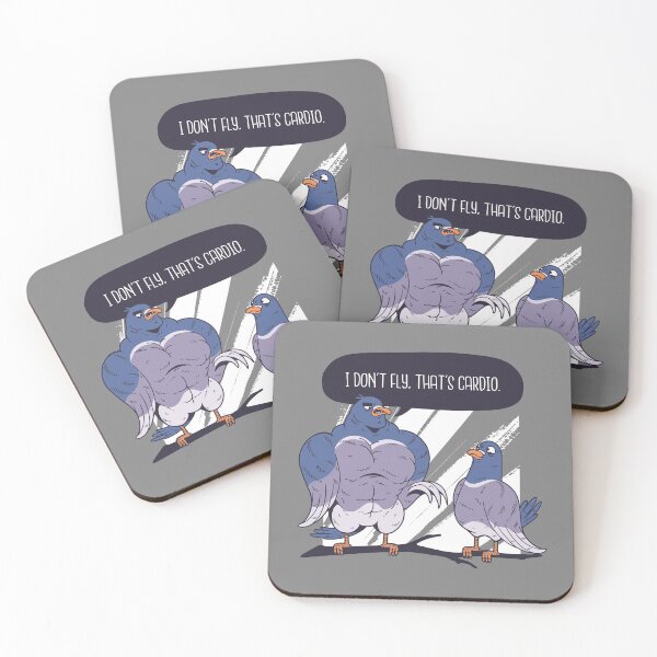 Item preview, I Don't Fly That's Cardio Pigeon designed and sold by Hoiho Adventure Shirts.