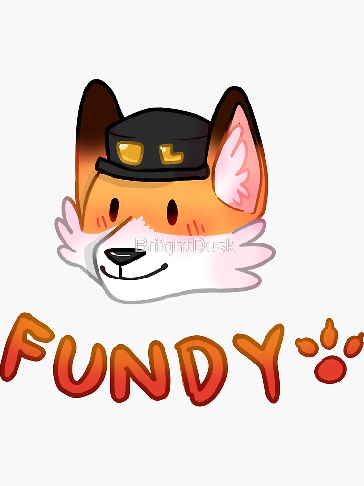 Fundy!  Sticker, fundy 