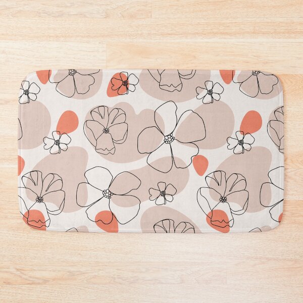 Item preview, Nature pattern. One line cute flowers.  designed and sold by CoCoArt-Ua.